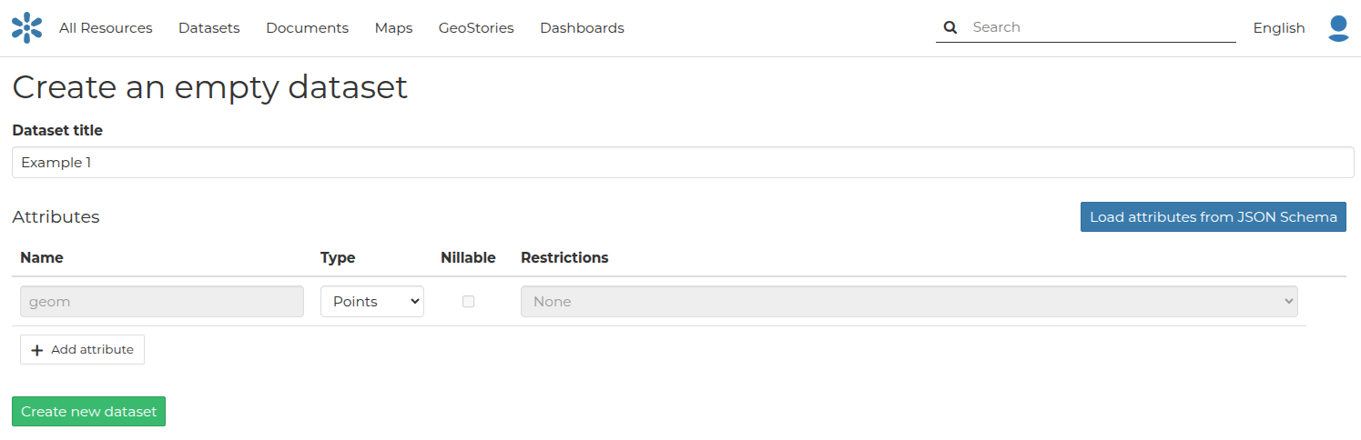 Creating a Dataset from scratch — GeoNode master documentation